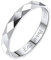 Silvora 925 Silber Facetten Design Ring für Damen Frauen 3mm breit Glänzender Vorsteckring Verlobungsringe Hochzeitsring Ehering mit Namegravur für Paar in Silber Ringgröße 64.6(20.75)