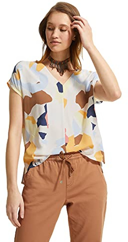 Comma Damen 603.10.104.10.101.2062994 Bluse, 40A0 pink, 36