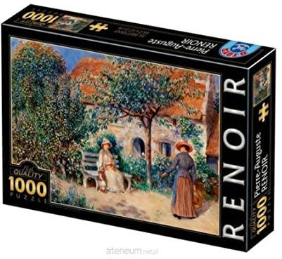 D-TOYS 77691 Puzzle 1000 pcs Pierre-Auguste Renoir In Brittany, Multicolored