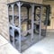 Aivituvin Catio Outdoor Katzengehege Groß Walk in Cat Kennel Kitten Cage mit Plattformen und kleinen Häusern