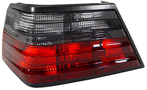 JESYMBX Auto-Rückleuchte Europäische Rauch-Rückleuchte Automobil-Signallampe für Mercedes Benz W124 E-Klasse 1986-1995 Linke Fahrerseite Lampe Paar