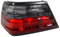 JESYMBX Auto-Rückleuchte Europäische Rauch-Rückleuchte Automobil-Signallampe für Mercedes Benz W124 E-Klasse 1986-1995 Linke Fahrerseite Lampe Paar