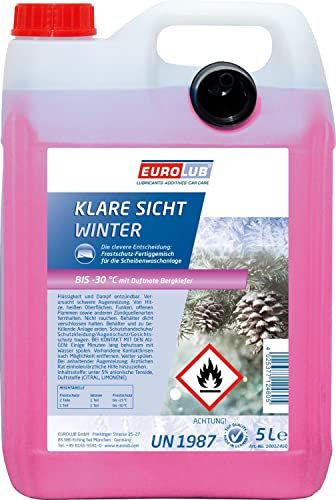 EUROLUB KLARE Sicht Winter bis -30°C - 5 L BERGKIEFER