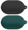 Msiall Silicone case compatibile con Oppo Enco buds, [Supporta la ricarica wireless] [Custodia protettiva antiurto] Simpaticodi cartoni 3D black Green