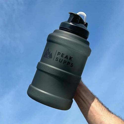 Peak Supps Water Bottle Jug 2.5L (BPA Free) | Non Toxic | Gym Shaker