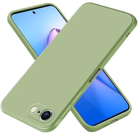 EASSGU Custodia per iPhone 6 / iPhone 6s (4.7 Inches), Cover Morbida in Silicone TPU - Verde Matcha