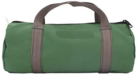 Werkzeugtasche aus Segeltuch mit Breiter Öffnung, Multifunktional, Tragbar, Große Kapazität, Wasserdicht, Strapazierfähig, Handtasche für Schraubenschlüssel, Schraubendreher, (Klein)