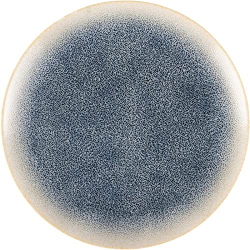 Hazel & Bos Juntos Teller-Set 6x, Porzellan, mit muster, 27cm, Granulado, Große Runde Hauptspeisenteller