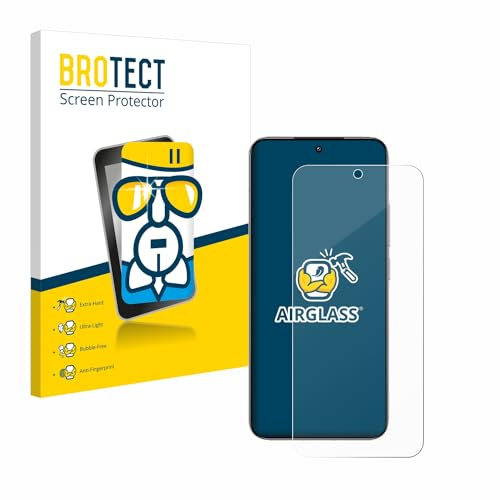 BROTECT Schutzglas für Xiaomi 14 Schutzfolie Panzer Folie Glas Displayschutz Made in Germany [Extrem Kratzfest 9H, Anti-Fingerprint,Transparent]