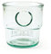 H&H Rycicl Auth Set 6 Bicchieri in Vetro Riciclato, Impilabile, 320cc