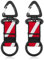 nitescuba Scuba Octopus Mouthpiece Holder, Silicone Snorkel Retainer Ring Octo Mouthpiece Keeper 2nd Stage Regulator with Spring Clip, Dive-Down Flag Webbing Band Strap for Underwater Diving