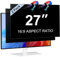 Schermo magnetico per la privacy da 27 pollici per monitor con schermo widescreen 16:9, schermo privacy per monitor del computer, anti luce blu, antiriflesso, per privacy e protezione dei dati