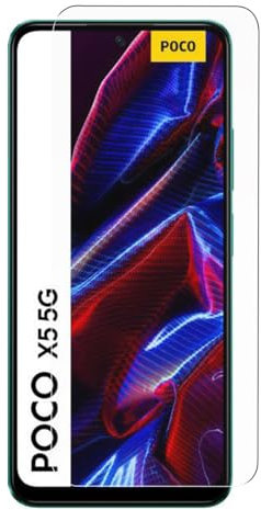 Todotumovil 50X Protector Pantalla para Xiaomi Poco X5 5G | Cristal templado movil | Antiarañazos | Antihuellas | Dureza 9H | Ultra fino | Ultra Transparente | Ultra Resistente