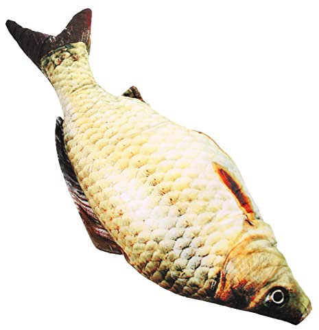 Gatuida Plüschfisch Spielzeug Niedlicher Kuscheliger Fisch-Kissen Für Großer Fisch Als Dekoration Und Für Kinderzimmer Und Partys Füllkissen Für Gemütliche