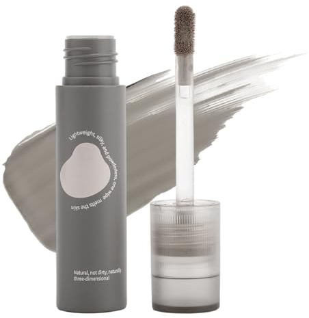 Erinde Liquid Bronzer & Contour, Langanhaltend Natürliche Konturierung, Hochpigmentiert, Mattes Finish, Leicht Verblendbar, Für ein konturiertes Make-up, Vegan, Aschbraun (#102)
