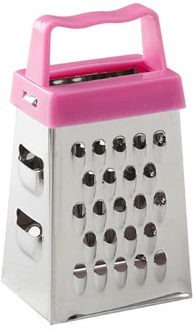 Mini Grater Small Cheese Graters Multifunctional Stainless Steel Handheld Potatoes Grater Mini Vegetable Cutter Kitchen Accessories (Purple)