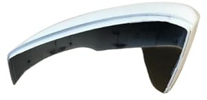 Spiegelkappe Für VW Für Polo V MK5 6R 6C 2009-2017 Fließheckkappen Ersetzen Türflügelgehäuse Weiß Links/Rechts Seitenflügelspiegelabdeckung Auto Spiegelkappen(Left Side White)