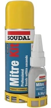 ADESIVO CIANOACRILATO + ATTIVATORE CYANOFIX KIT SOUDAL 50gr + 200ml