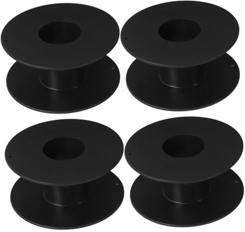 DOITOOL Plastic Wire Spool Cord Reel Black 69-Type Electric Cord Holder Cable Organizer Storage Outdoor Use