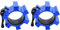 GORILLA SPORTS® Hantelverschlüsse - 1 Paar, für 50mm Olympic Bar, Farbwahl - Hantelstangen Verschluss, Barbell Halsbänder, Schnellverschluss, Hantelklemmen, Langhantel Klemmen, Barbell Collar