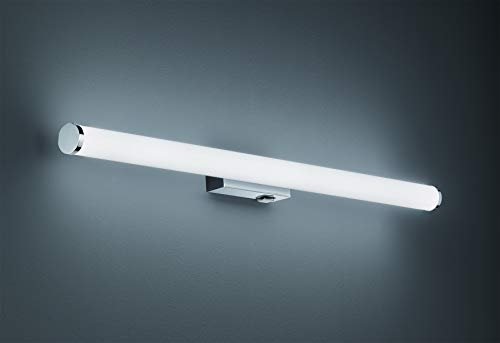lightling LED Wandleuchte Badleuchte Spiegelleuchte Leo, Schutzklasse IP44, in chrom silber metall, 80.4 x 5.5 x 8.5 cm