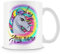 MUGGZ Unicorn Mug - Airbrush Rainbow Personalised Cup