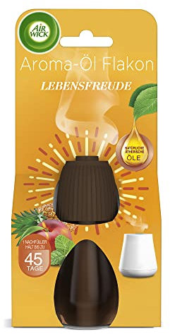 Air Wick Aroma-Öl Flakon – Duftöl Nachfüller für den Air Wick Diffuser – Duft: Lebensfreude – 1 x 20 ml ätherisches Öl