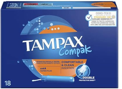 TAMPAX COMPAK SUPERPLUS 18U