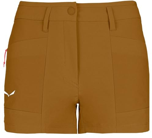 Salewa Damen Puez Dst W Cargo Hiking Shorts, Golden Brown, M EU