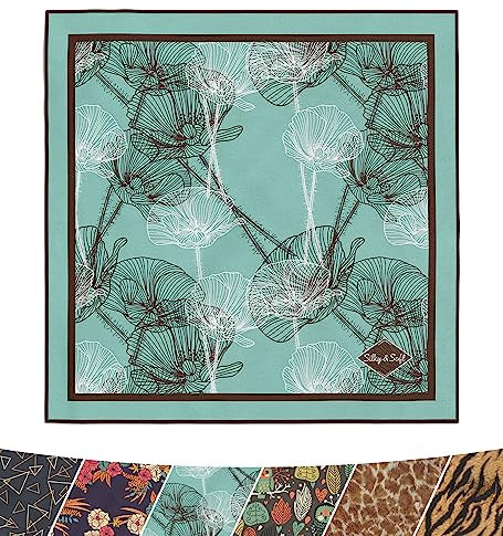 POPNWOW Mikrofaser Reinigungstuch, Brillenputztuch Optikerqualität 30x30cm, Microfiber Cleaning Cloths Reinigungstücher für Brille, Kamera, Objektiv, Handy, Tablet, Display, Glas (Lotusblatt)