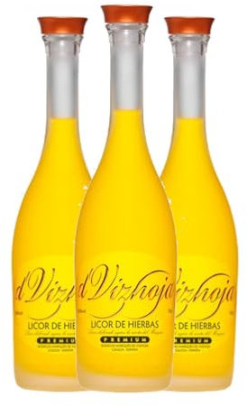 Licor de hierbas Marqués de Vizhoja 70 cl (Caja de 3 Botellas de 70 cl)