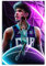 WYOERN Lamelo B.a.l.l Poster, 30,5 x 45,7 cm, ungerahmt, Leinwand, inspirierender und schöner Basketballstar, technikbewusstes Poster, Wandkunst, Heimdekoration