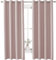 Ystyle Tenda Oscurante Effetto Lino 2 Pezzi, 140x280cm, Tende Moderne Da Interno, Tende Camera Da Letto, Tende Per Interni, Tenda Termica Isolante Freddo E Caldo, Tende Soggiorno, Rosa