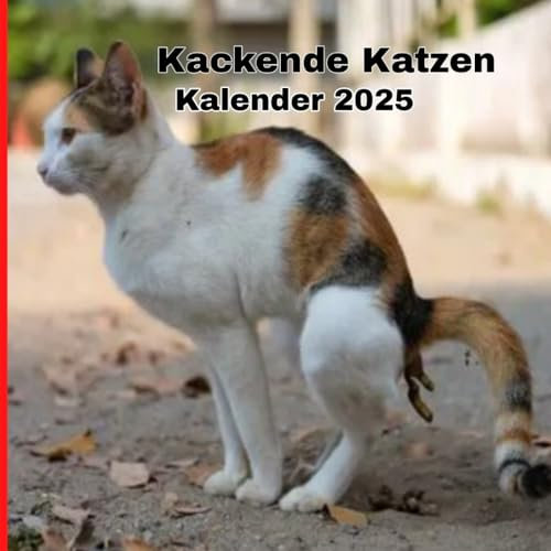 Kackende katzen kalender 2025: Lustiges Geschenk für Katzenliebhaber
