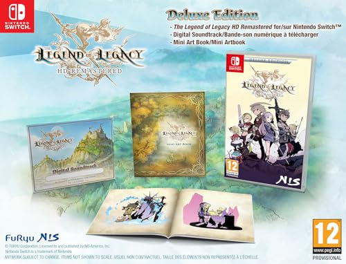 The Legend of Legacy HD Remastered - Deluxe Edition - Nintendo Switch