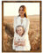 Giftgarden Rustic Braun Bilderrahmen 30x40 cm, Einzel Großer Posterrahmen für 40x30 cm Fotos und Bilder – ausschließlich für horizontale oder vertikale Wandmontage