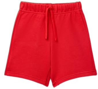 United Colors of Benetton Shorts für Kinder und Jugendliche, rot, 1 Jahr