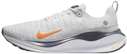 Nike Reactx Infinity Run 4 Unisex-Schuhe, Platinum Tint Thunder Blue Summit White Total Oran, 42 EU