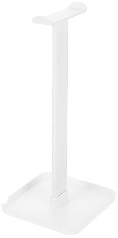 CORHAD Detachable Desktop Headphone Stand and Headset Holder Plastic Organizer for Office and Home Use Pearl White