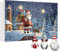 2024 Weihnachtswichtel Adventskalender, 24 Tage Weihnachten Adventskalender mit Sammlerstück Wichtel Puppen, Weihnachten Countdown Überraschung Urlaub Dekor Wichtel Kalender Geschenk für Erwachsene &