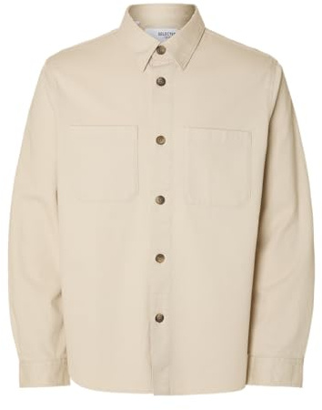 Selected Homme Male Overshirt Regular Fit Twill | Overshirt