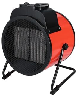 TELEFUNKEN Heizlüfter Camping Wohnmobil Werkstatt Elektro Heizer Heizgebläse Keramikheizlüfter Heizventilator Heizgeräte für innenräume Luftheizung mobile Heizung Garage | 9 KW