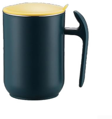 Portable 500ml Insulated Water Bottle Made of Sturdy 304 Stainless Steel Featuring a Secure Sealing Lid Design (Green)