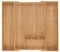 Relaxdays Besteckkasten, 5–7 Fächer, ausziehbarer Besteck Schubladeneinsatz, HxBxT: 6 x 34-56 x 50 cm, Bambus, Natur, 50 cm