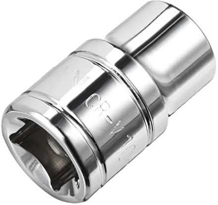 TA-VIGOR 3/8-Inch Drive 10mm 6-Point Shallow Socket, Metric, Cr-V Drive Socket for Auto Repairing and Household