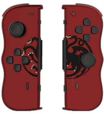 HBO Game of Thrones Targaryen Wireless TwinPads for Nintendo Switch – Red