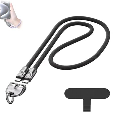 C to C 240w Charging Cable with Wearable Bracelet Design, Charger Type C, Portable Fashion Fast Charger Cable, 480mbps Data Transfer & Phone Charger, For Laptop, Tablet, Smart Phone(Black,0.3m/11.81in