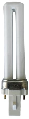 NCC-Licht Kompaktleuchtstofflampe 7W G23 2-Pin 827 | 400 Lumen | 2700K Warmweiß | Energiesparlampe für Leuchten mit G23 Sockel