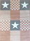 LIVONE Kinderteppich Happy Rugs STARWALK 3 rosa/Silbergrau 120x180 cm