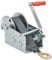 vidaXL Handwinde mit Gurt Gurtwinde Bootswinde Trailer Seilwinde Handseilwinde Manuelle Winde Anhänger 1130kg 8m 46mm Eisen Polyester